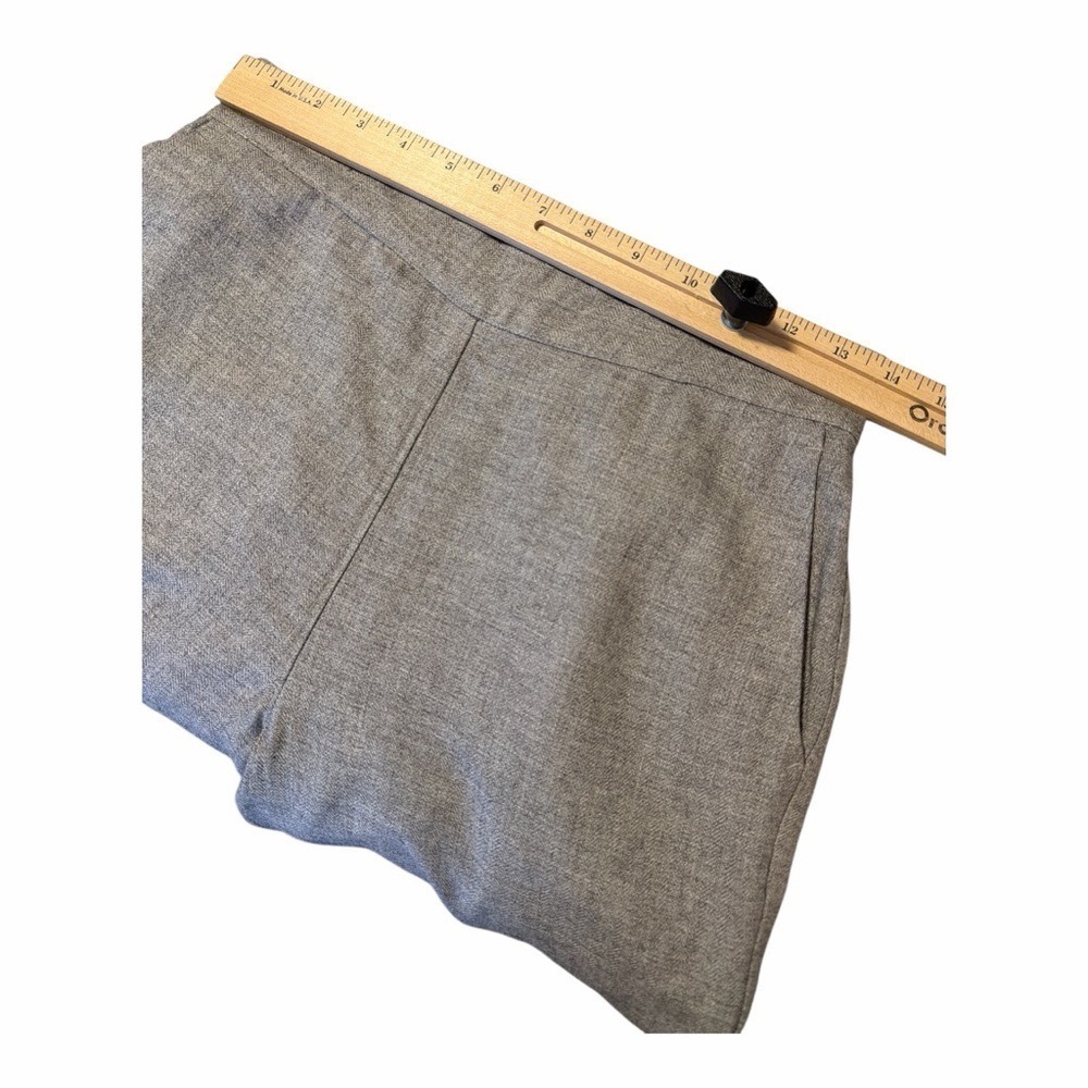 J.McLaughlin Gray Straight-Leg Trousers | Workwear Chic‎ Elevated Basics M - Picture 3 of 5